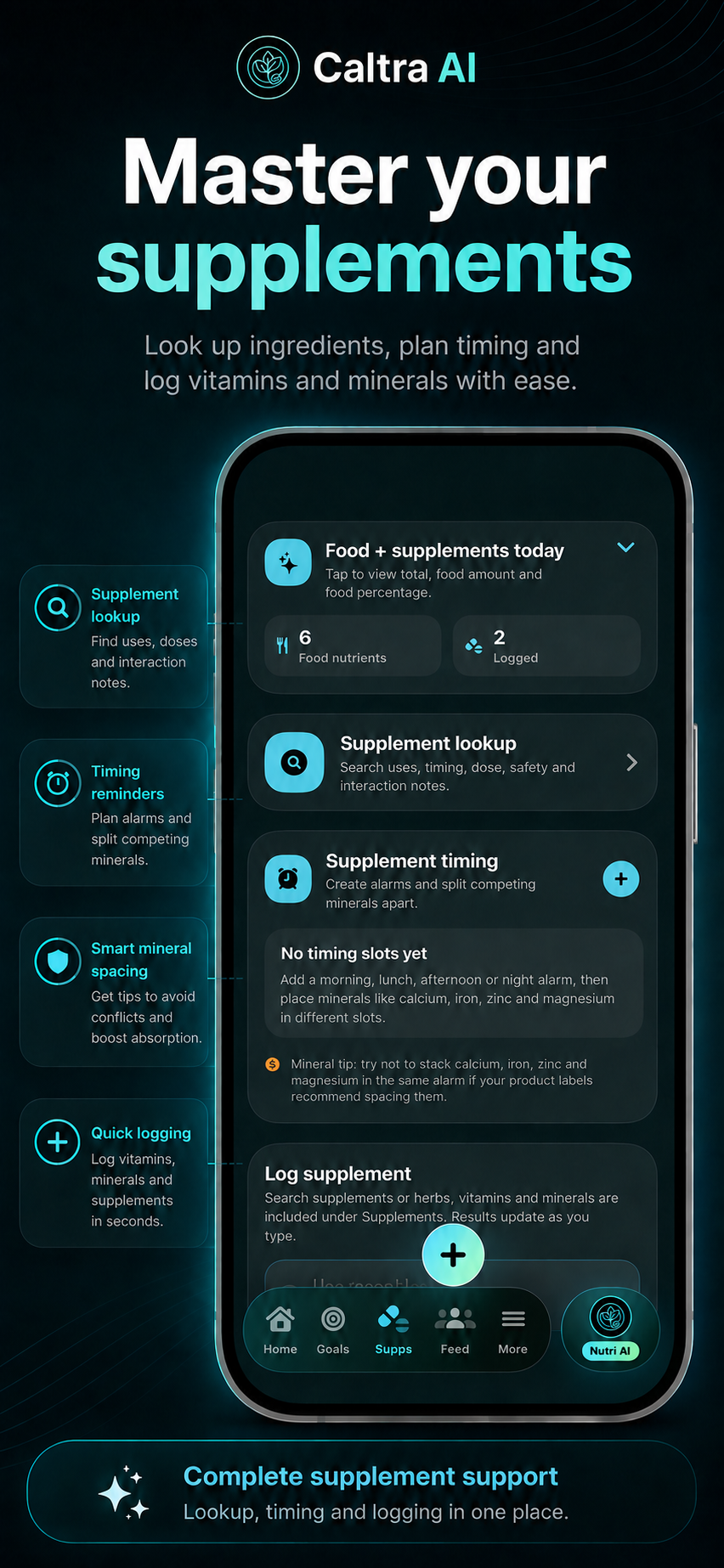 Master your supplements